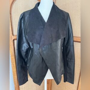 Bagatelle collection faux leather jacket